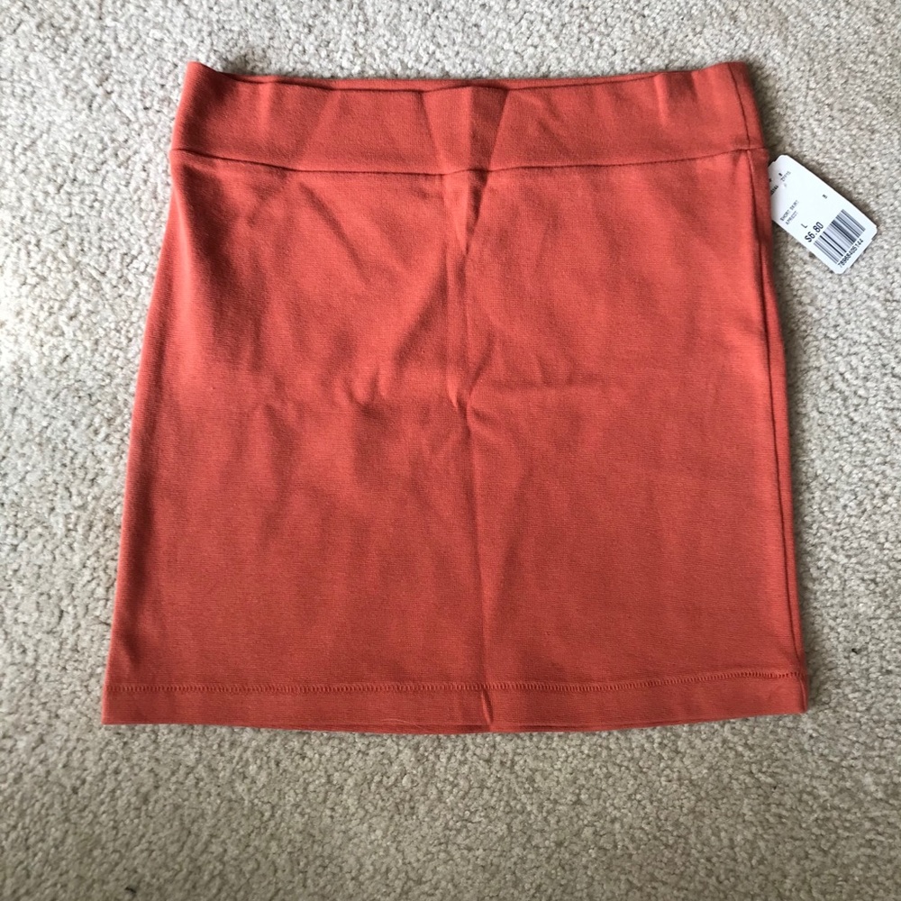 Two Forever 21 solid skirts